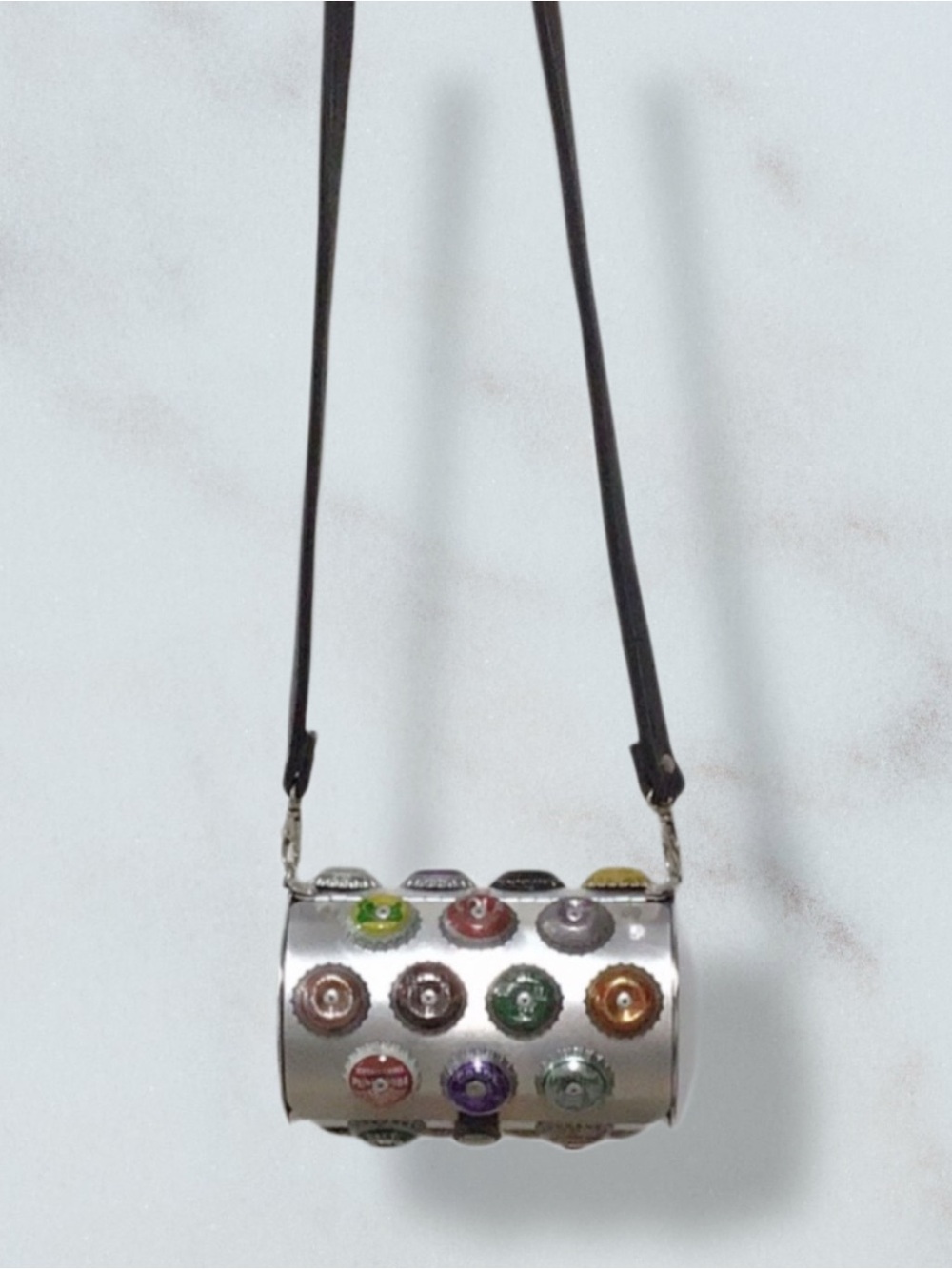 LITTLEARTH Recycled Bottle Cap Metal Crossbody - Picture 2 of 11